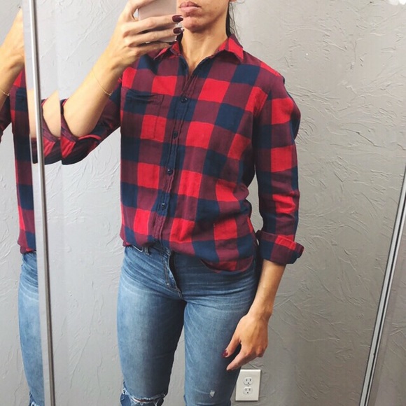 J.Crew Buffalo Plaid Shirt - Picture 8 of 10